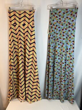 Lot of 2 Maxi Skirts, Large, NWT